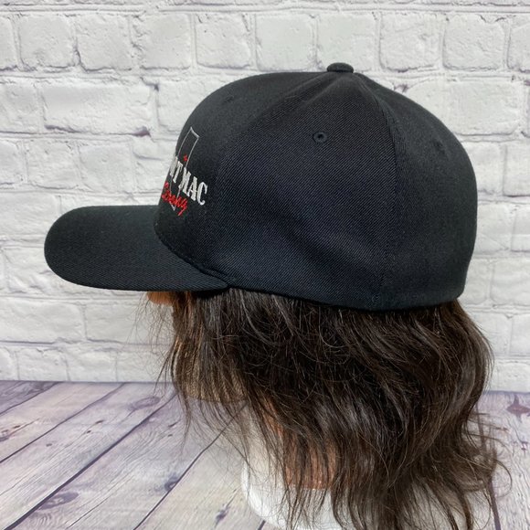 Baseball Hat Cap Stretch Fit L-XL YUPOONG Fort Mac Strong Flex Fit Embroidered - Picture 2 of 9